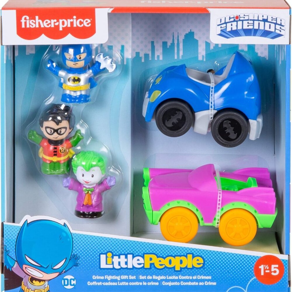 Fisher-Price Little People DC Super Friends Crime Fighting Set